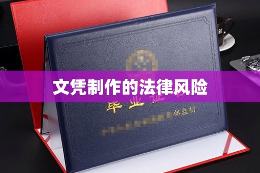 榆阳文凭制作的法律风险