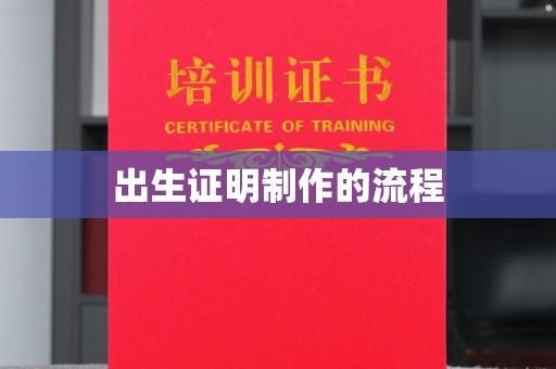 榆阳出生证明制作的流程