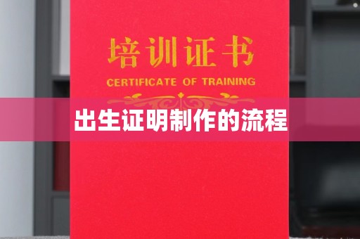 榆阳出生证明制作的流程